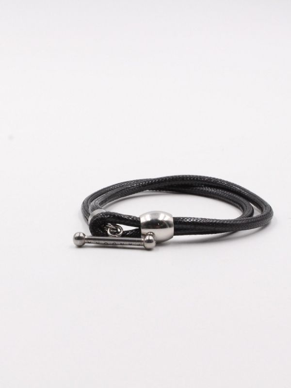 Pandora Black Leather Bracelets