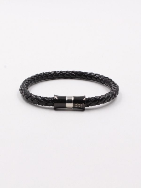Mont Blanc leather bracelets for men