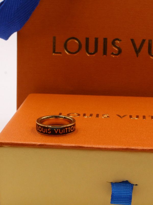 Black Louis Vuitton ring