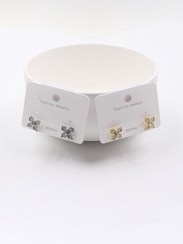 Roberto Coin Cubic Zirconia Small Cubic Zirconia Stud Earrings