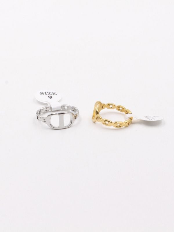 Soft Dior Logo ring