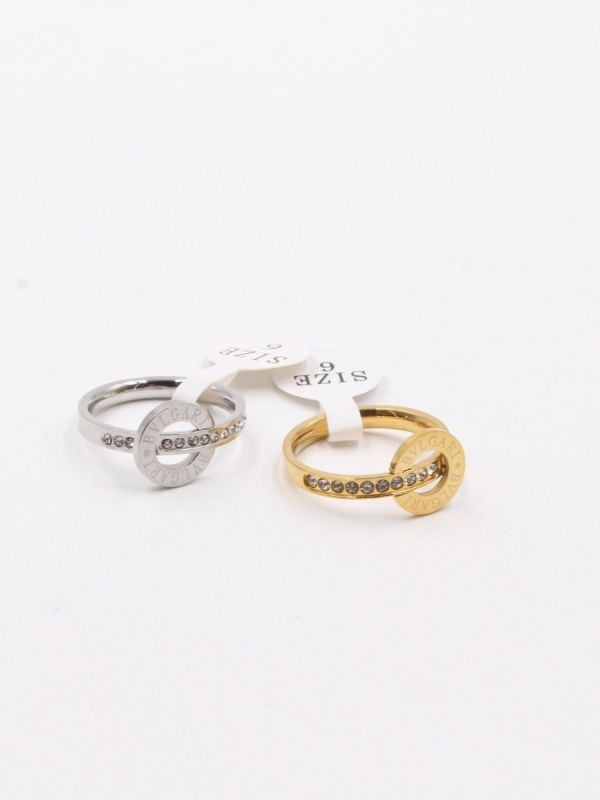 Bvlgari fine crystal ring