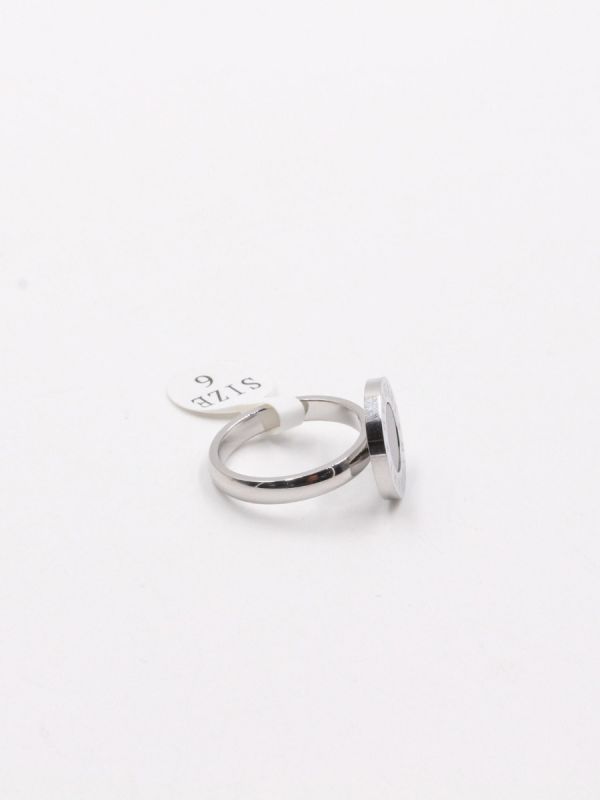 Bvlgari black stone ring