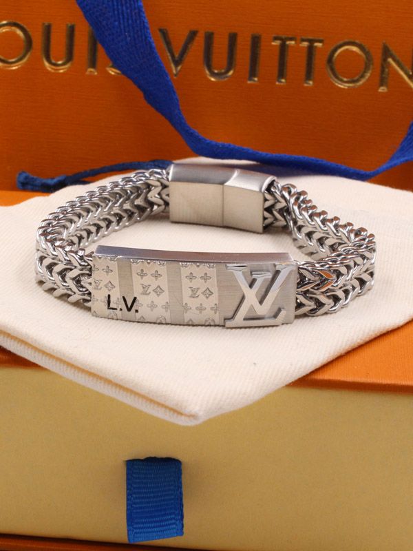 Louis Vuitton Men's Bracelet  Louis vuitton bracelet, Louis vuitton men,  Bracelets for men