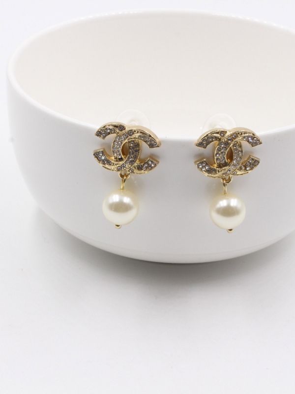 Chanel Loulou Big Stone Earrings