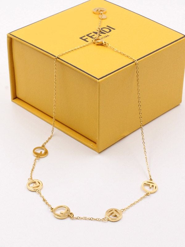 Dior soft zircon necklace chain