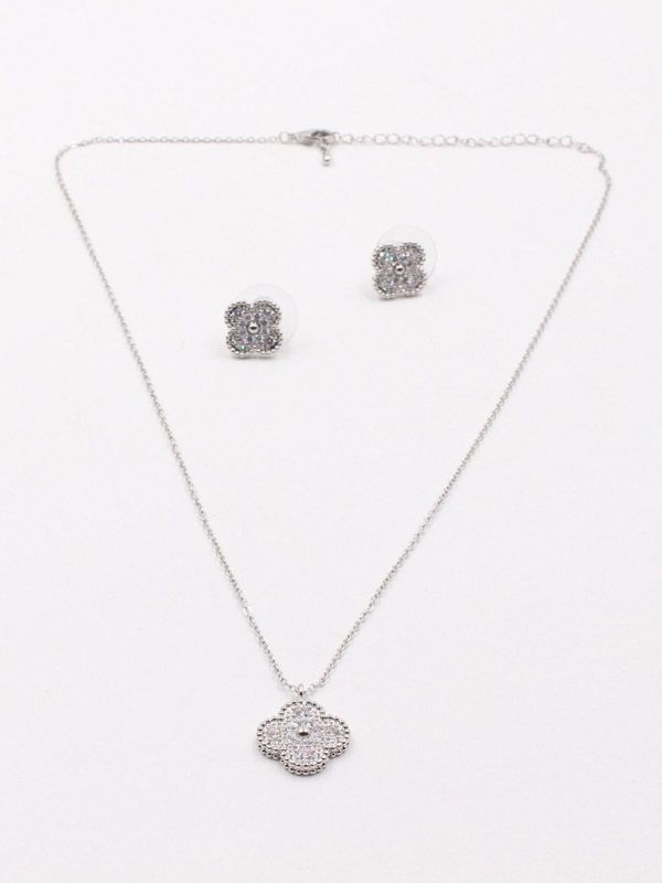 Van Cleef set for children, zircon, 2 pieces