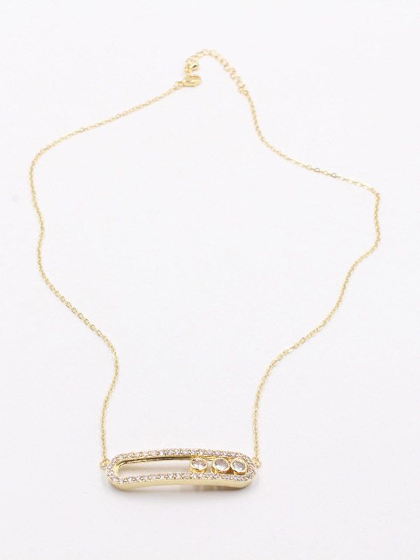 Messika zircon large necklace