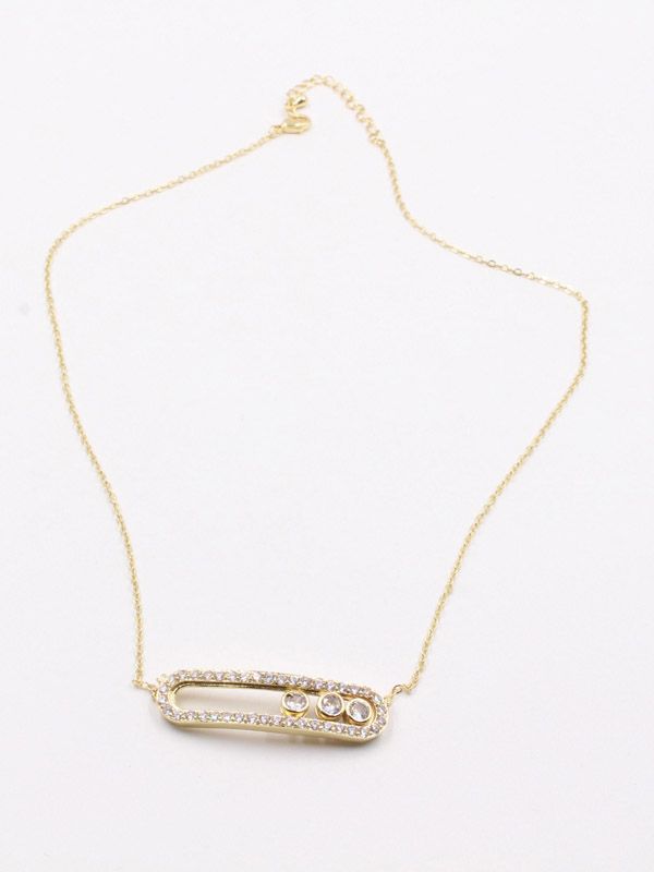 Messika zircon large necklace