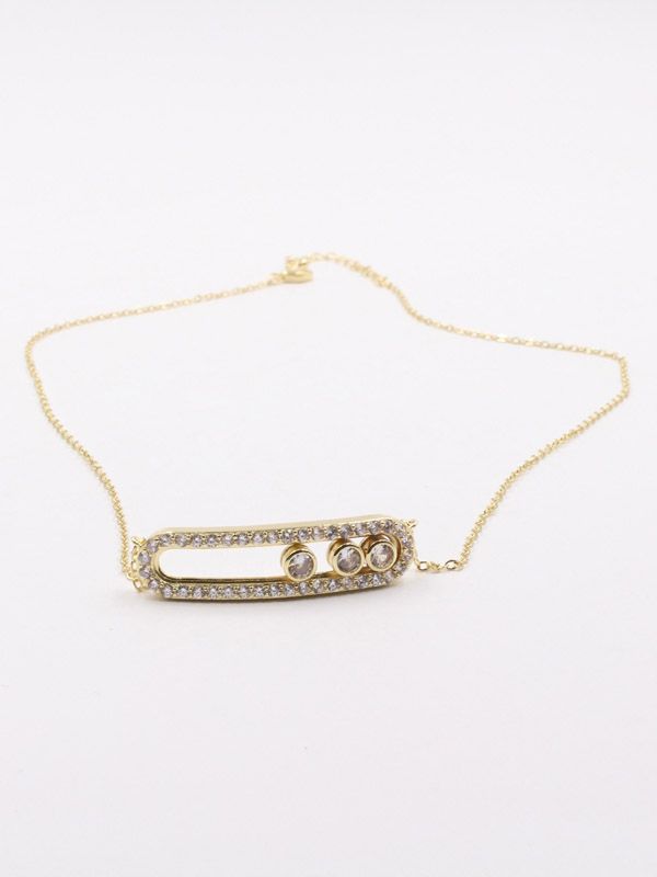 Messika zircon large necklace