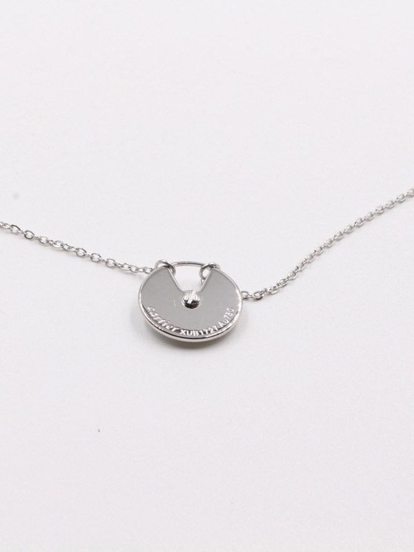 Cartier Circle Logo Shell Colorful Necklace