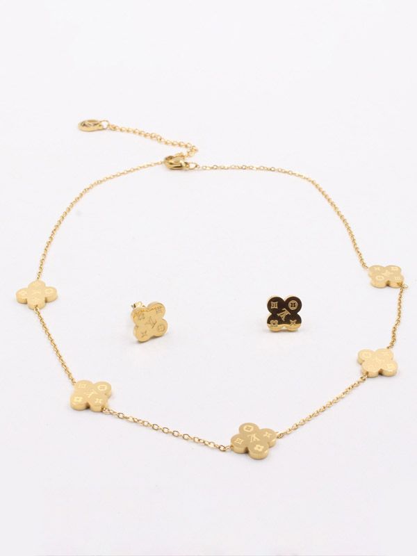 Louis Vuitton Flower Logo Set