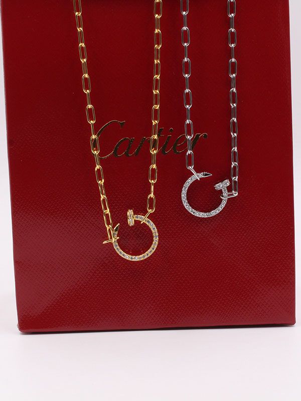 Cartier Big Shine Stud Necklace