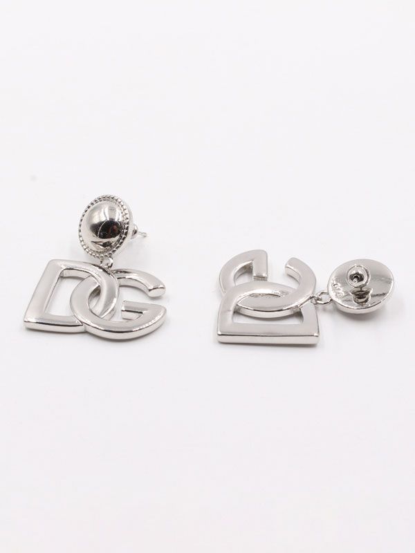 Dolce & Gabbana large silver earring