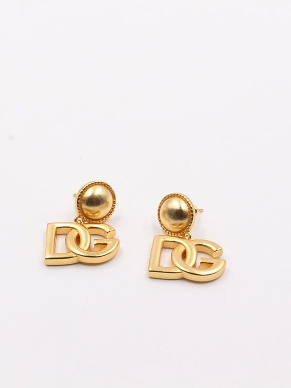 Dolce & Gabbana gold middle earring