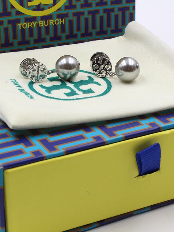 Tory Burch Lolo Logo earrings