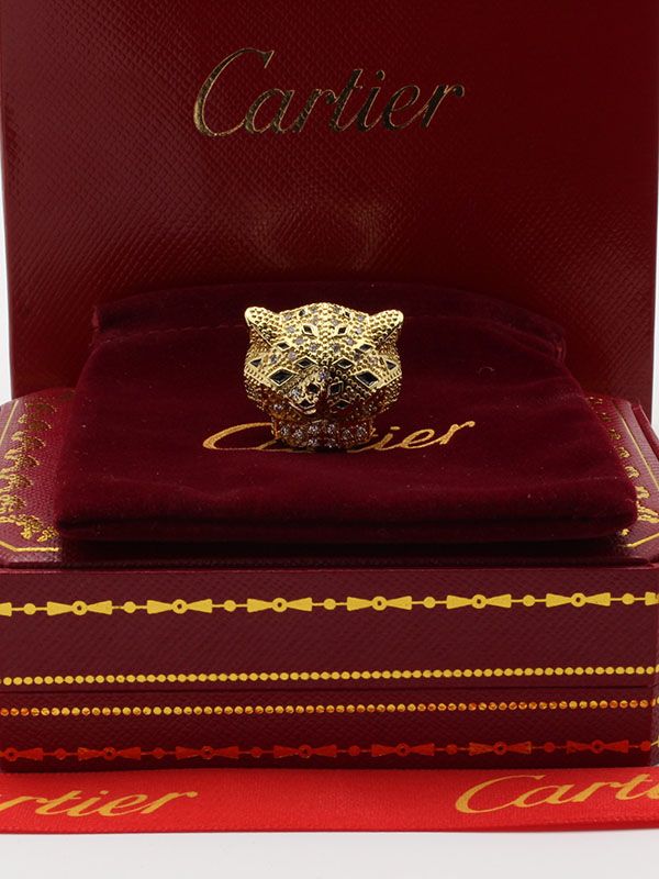 Cartier Tiger Large Metal Ring