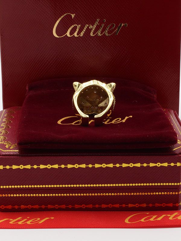 Cartier Tiger Large Metal Ring