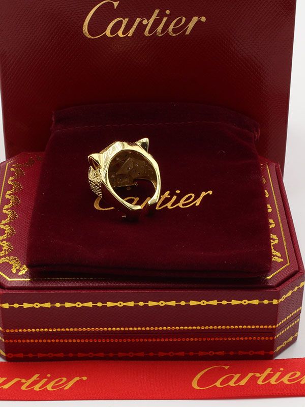 Cartier Tiger Large Metal Ring