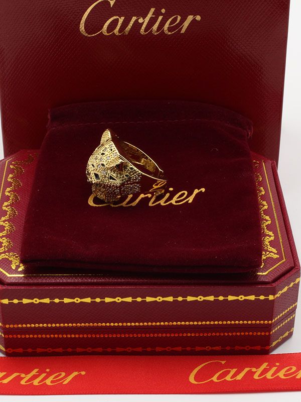 Cartier Tiger Large Metal Ring