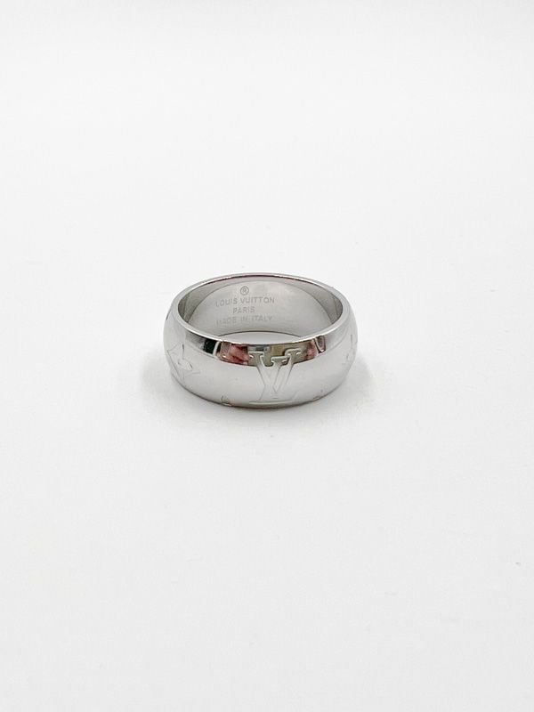 Louis Vuitton Black Logo Ring