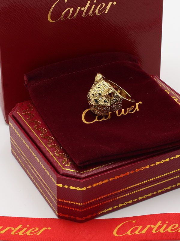 Cartier Tiger Large Metal Ring