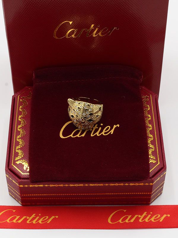 Cartier Tiger Large Metal Ring