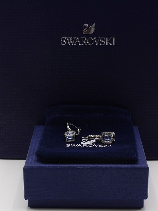 Swarovski cubic zirconia earrings
