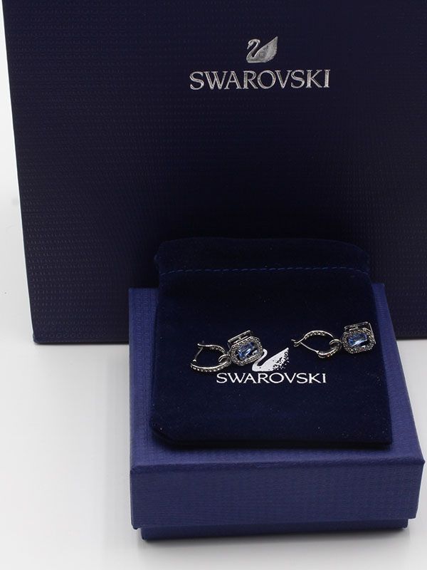 Swarovski cubic zirconia earrings