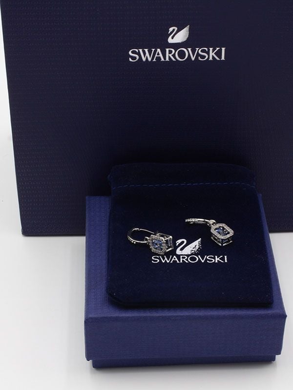 Swarovski cubic zirconia earrings