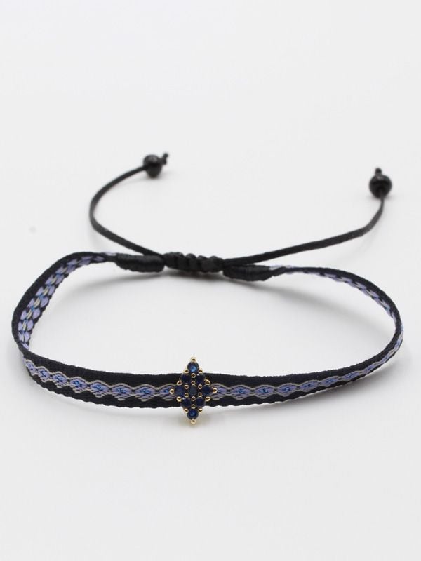 Casual fabric bracelet
