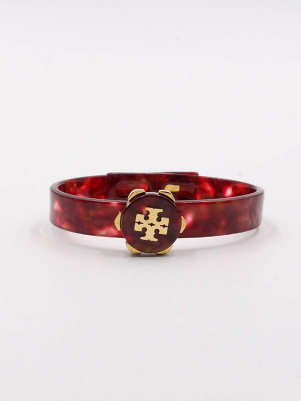 Tory Burch Circle Acrylic Bracelet