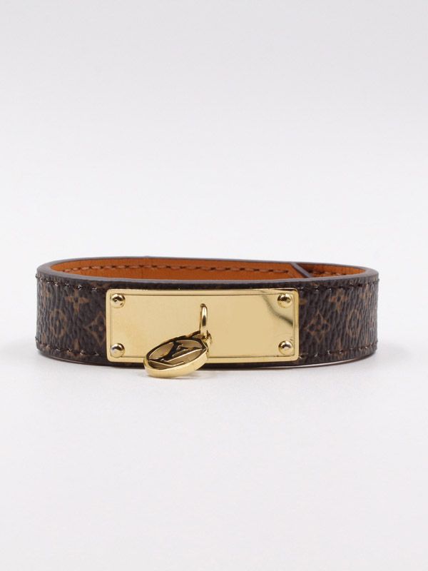 Louis Vuitton leather bracelet - leather bracelets