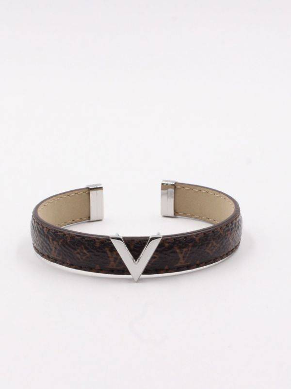 Louis Vuitton Mens Bracelets, Gold, L