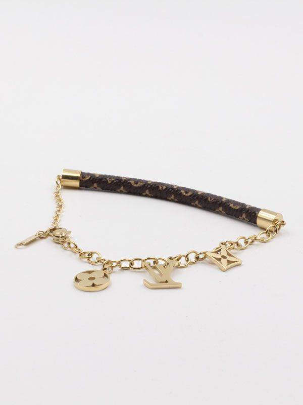 Louis Vuitton Idylle blossom lv bracelet, yellow gold and diamond (Q95561,  Q95561)