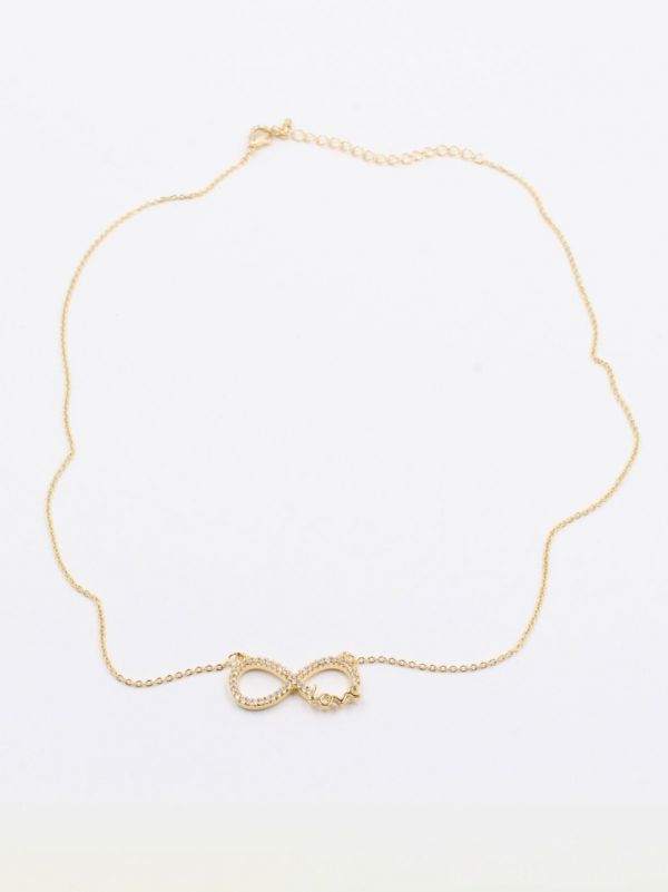 Soft infinity necklace
