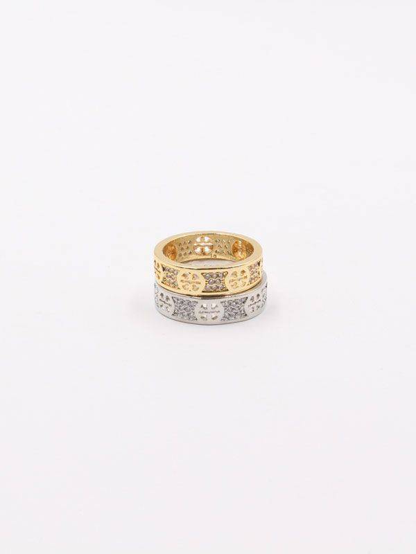 Tory Burch cubic zirconia ring