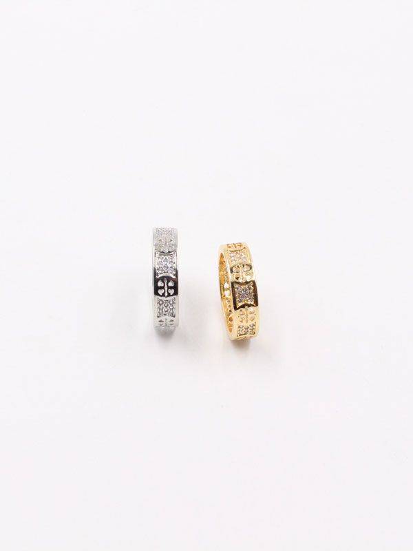 Tory Burch cubic zirconia ring