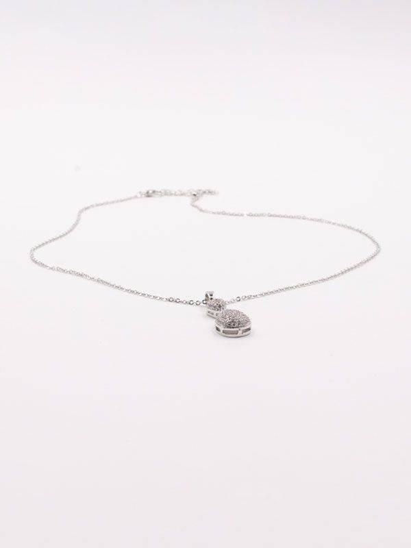 Two small tears chain zircon