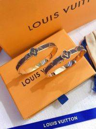 Louis Vuitton Brown Heart Bracelet